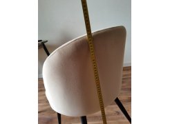 Стул на металлокаркасе Gabi gray / black фото покупателя 810