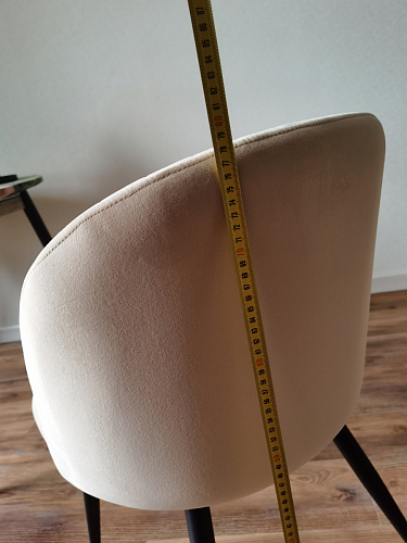 Стул на металлокаркасе Gabi gray / black фото покупателя 810