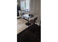 Стол Тулип 90х73 дуб вотан / белый фото покупателя 60