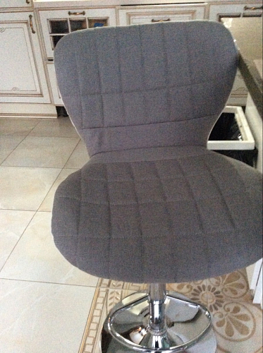 Барный стул Brend серый / белый фото покупателя 7