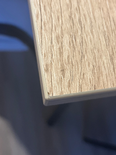 Стол Тринити Лофт 120 32 мм дуб галифакс табако / черный матовый фото покупателя 336