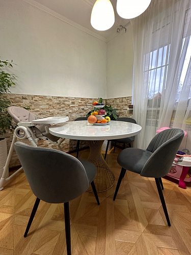 Стул на металлокаркасе Gabi gray / black фото покупателя 345