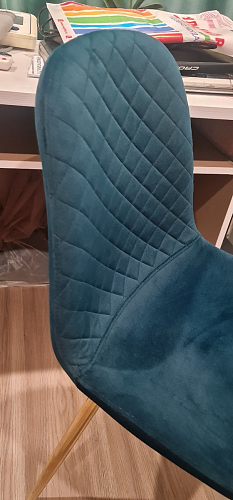 Стул на металлокаркасе Dabl wine red фото покупателя 148