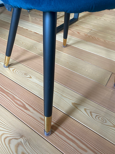 Стул на металлокаркасе Gabi latte / gold / black фото покупателя 355