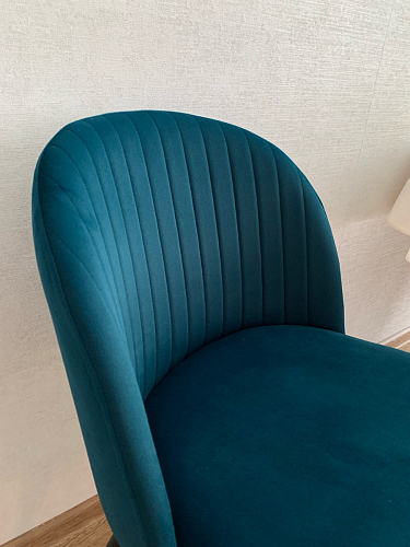 Стул на металлокаркасе Gabi latte / gold / black фото покупателя 334