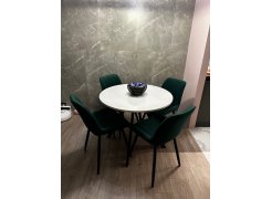 Стул на металлокаркасе Вейв светло-серый (hl 63) / 10К черный каркас фото покупателя 31