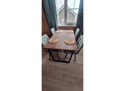 Стол Лота Лофт 120 25 мм сабия / черный матовый фото покупателя 766