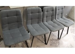 Стул на металлокаркасе Чилли горчичный / белый фото покупателя 312