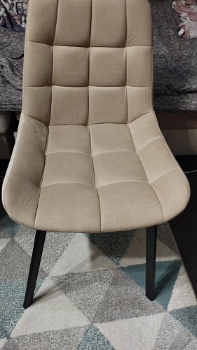 Стул на металлокаркасе Челси бирюзовый / черный фото покупателя 91