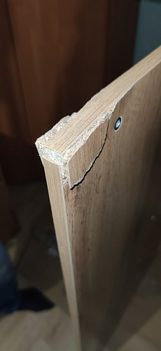 Письменный стол Битти Лофт 116х60х75 дуб вотан / белый матовый фото покупателя 130