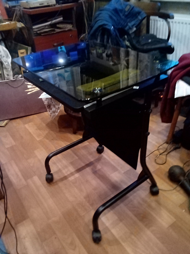 Компьютерный стол Riko black фото покупателя 12