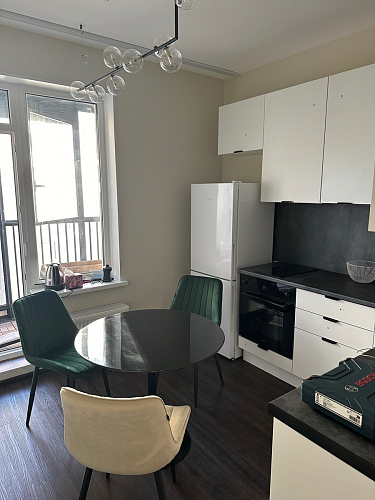 Стеклянный стол Tulip 90 white фото покупателя 21