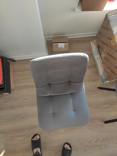 Стул Чилли 2 темно-серый  / черный фото покупателя 1338