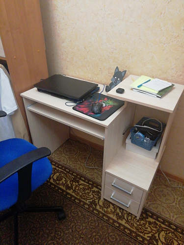 Компьютерный стол Джаз-24 левый дуб сонома фото покупателя 115