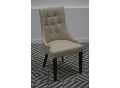 Стул Elegance dark walnut / fabric cream из шоурума 2