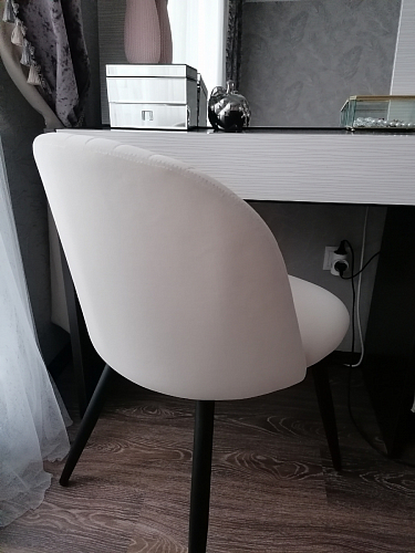 Стул на металлокаркасе Gabi green / black / silver фото покупателя 347