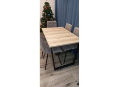 Стол Лота Лофт 120 25 мм сабия / черный матовый фото покупателя 190