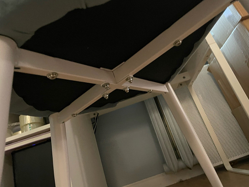 Стул на металлокаркасе Kora beige / black фото покупателя 103