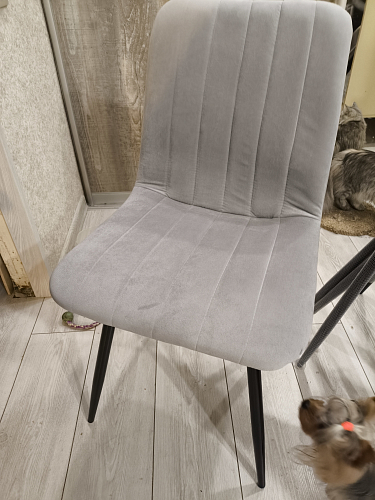 Стул на металлокаркасе Дани бежевый / белый фото покупателя 44