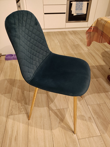 Стул на металлокаркасе Dabl wine red фото покупателя 31