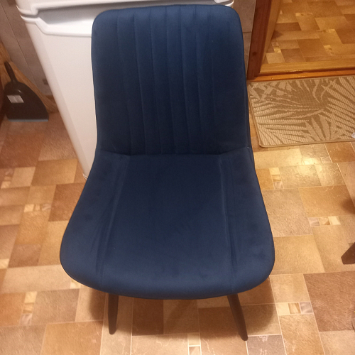 Стул на металлокаркасе Седа К латте / черный фото покупателя 6