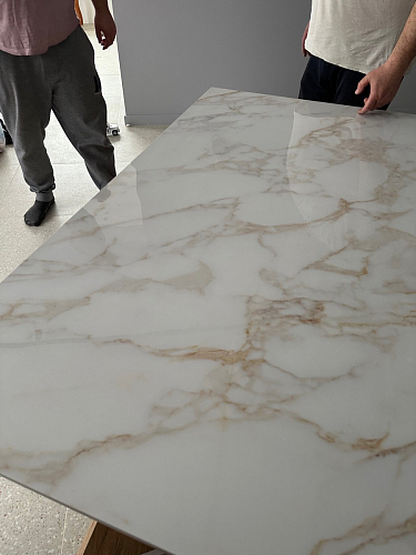 Керамический стол Ливи 140(200)х80х78 carla larkin / дуб монтана фото покупателя 29