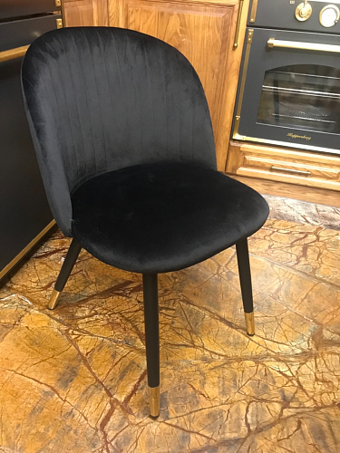 Стул на металлокаркасе Gabi gray / black фото покупателя 687