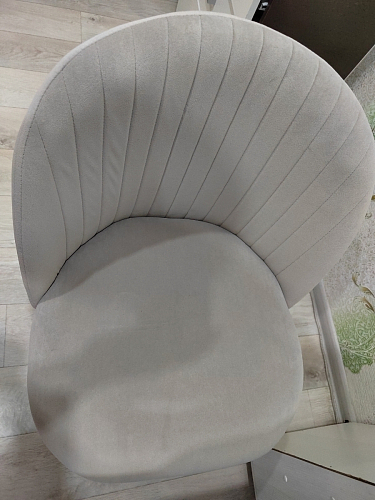 Стул на металлокаркасе Gabi latte / gold / black фото покупателя 73