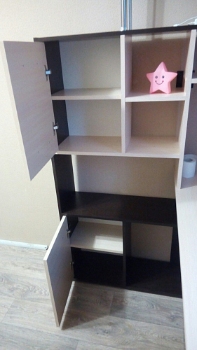 Компьютерный стол КС15 венге / дуб молочный левый фото покупателя 35