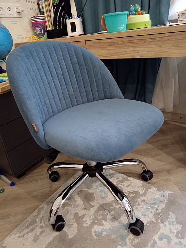 Компьютерное кресло Melody/Мелоди молочное фото покупателя 168