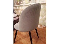 Стул на металлокаркасе Gabi gray / black фото покупателя 837