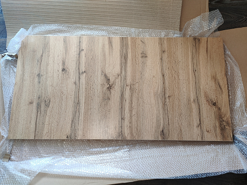 Стол Тринити Лофт 120 32 мм бетон / черный матовый фото покупателя 261