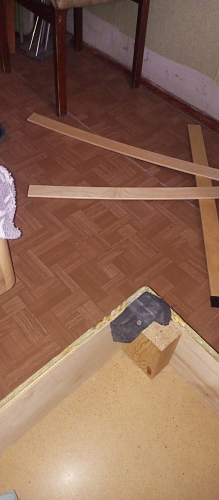 Двуспальная кровать Клауд 160х200 парящая дуб крафт золотой / антрацит фото покупателя 99