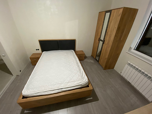 Двуспальная кровать Клауд 160х200 парящая дуб крафт золотой / антрацит фото покупателя 162