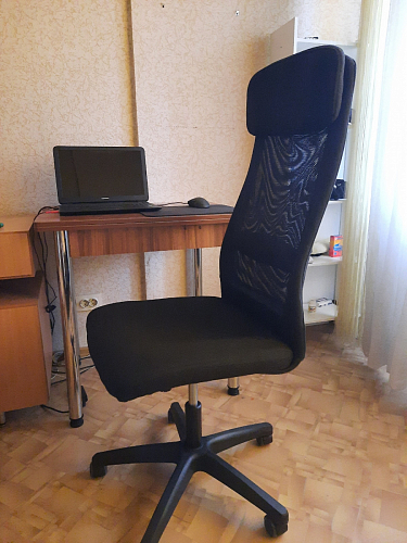 Компьютерное кресло Profit ткань зеленая / черная фото покупателя 11