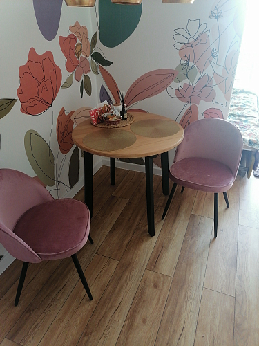 Стул на металлокаркасе Dodo blue фото покупателя 25