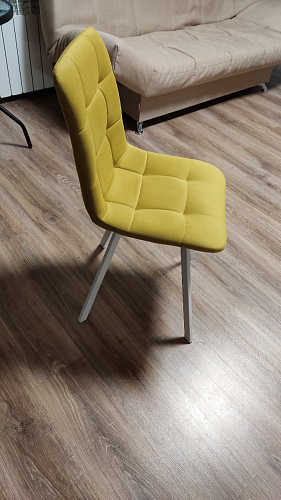 Стул на металлокаркасе Чилли зеленый / белый каркас фото покупателя 202