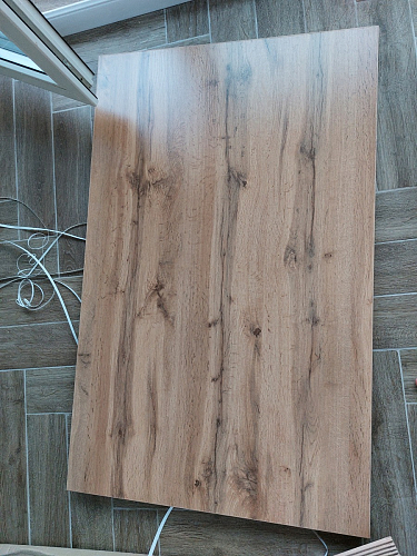 Стол Лота Лофт 120 25 мм сабия / белый матовый фото покупателя 216