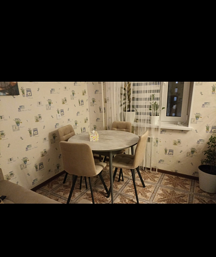 Комплект стульев Чилли 2 шт бежевый / черный фото покупателя 393