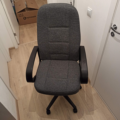 Компьютерное кресло CH747 синий, ткань фото покупателя 3