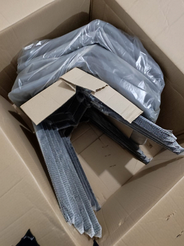 Стул на металлокаркасе Чилли светло-серый / белый каркас фото покупателя 245