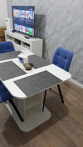 Комплект стульев Чилли 2 шт бежевый / черный фото покупателя 42