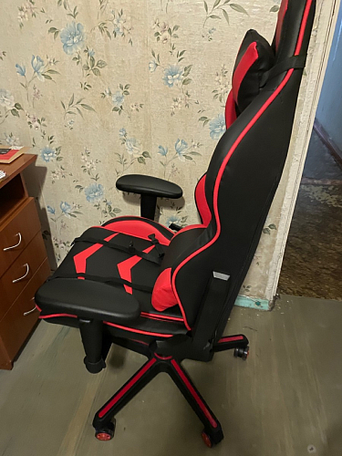 Компьютерное кресло Racer черное / оранжевое фото покупателя 108