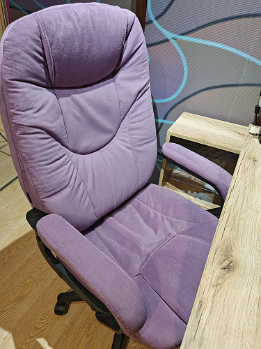 Компьютерное кресло Comfort Lux/Комфорт Люкс серый фото покупателя 2