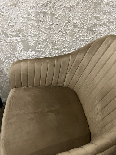 Стул на металлокаркасе Slam champagne фото покупателя 11