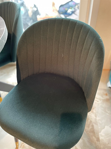 Стул на металлокаркасе Gabi 1 light purple / black фото покупателя 978