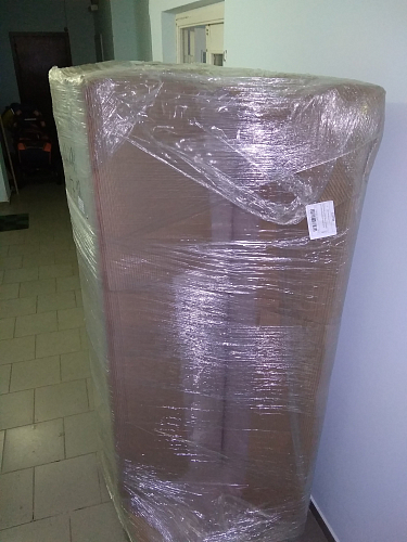 Кухонный диван Гарнет правый серый велюр фото покупателя 5