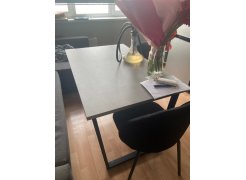 Стол Лота Лофт 140 25 мм юта / белый матовый фото покупателя 94