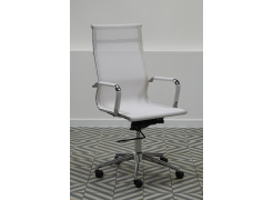 Компьютерное кресло Reus экокожа white из шоурума 2