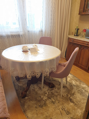 Стул на металлокаркасе Kora light blue / white фото покупателя 217